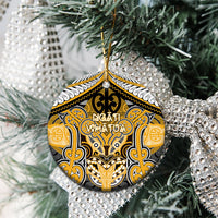 Aotearoa Iwi Ngati Whatua Personalised Ceramic Ornament Maori Kowhaiwhai Pattern