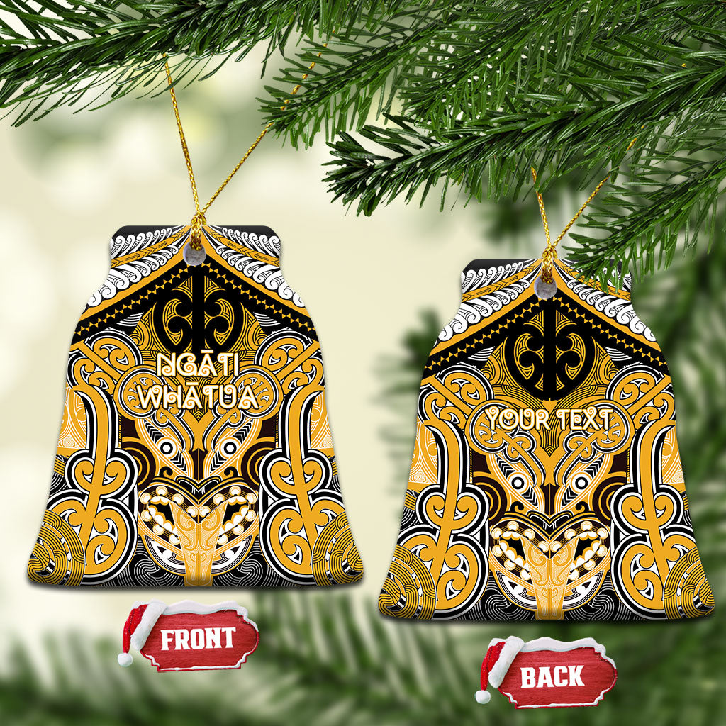 Aotearoa Iwi Ngati Whatua Personalised Ceramic Ornament Maori Kowhaiwhai Pattern