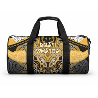 Aotearoa Iwi Ngati Whatua Duffle Bag Maori Kowhaiwhai Pattern