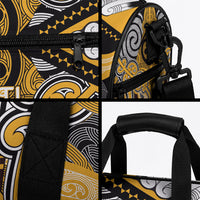 Aotearoa Iwi Ngati Whatua Duffle Bag Maori Kowhaiwhai Pattern