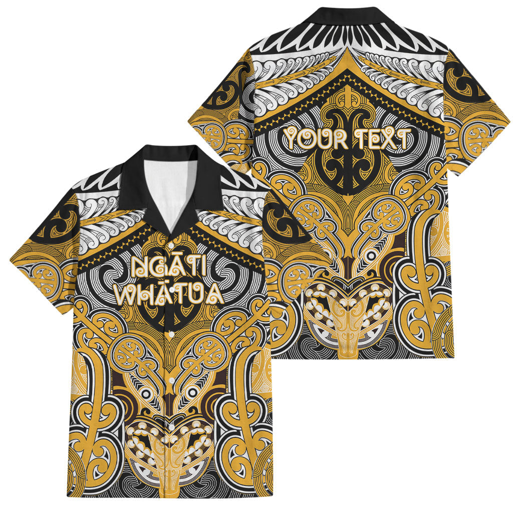 Aotearoa Iwi Ngati Whatua Personalised Family Matching Long Sleeve Bodycon Dress and Hawaiian Shirt Maori Kowhaiwhai Pattern