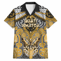 Aotearoa Iwi Ngati Whatua Personalised Hawaiian Shirt Maori Kowhaiwhai Pattern
