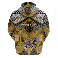 Aotearoa Iwi Ngati Whatua Personalised Hoodie Maori Kowhaiwhai Pattern
