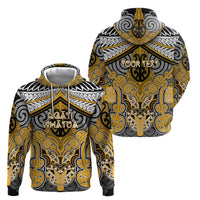 Aotearoa Iwi Ngati Whatua Personalised Hoodie Maori Kowhaiwhai Pattern