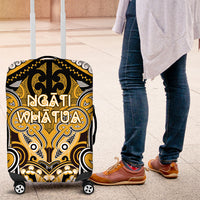 Aotearoa Iwi Ngati Whatua Luggage Cover Maori Kowhaiwhai Pattern