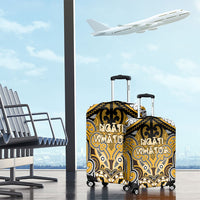 Aotearoa Iwi Ngati Whatua Luggage Cover Maori Kowhaiwhai Pattern