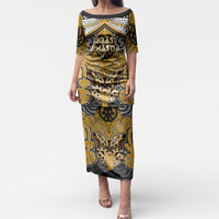 Aotearoa Iwi Ngati Whatua Personalised Puletasi Maori Kowhaiwhai Pattern