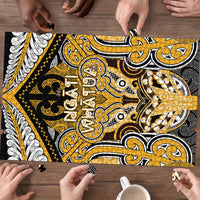 Aotearoa Iwi Ngati Whatua Puzzle Maori Kowhaiwhai Pattern
