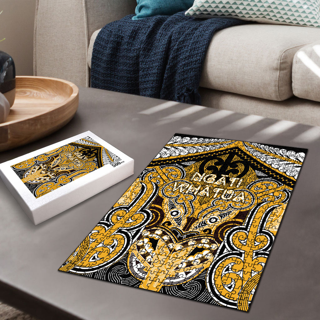 Aotearoa Iwi Ngati Whatua Puzzle Maori Kowhaiwhai Pattern
