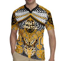 Aotearoa Iwi Ngati Whatua Personalised Rugby Jersey Maori Kowhaiwhai Pattern