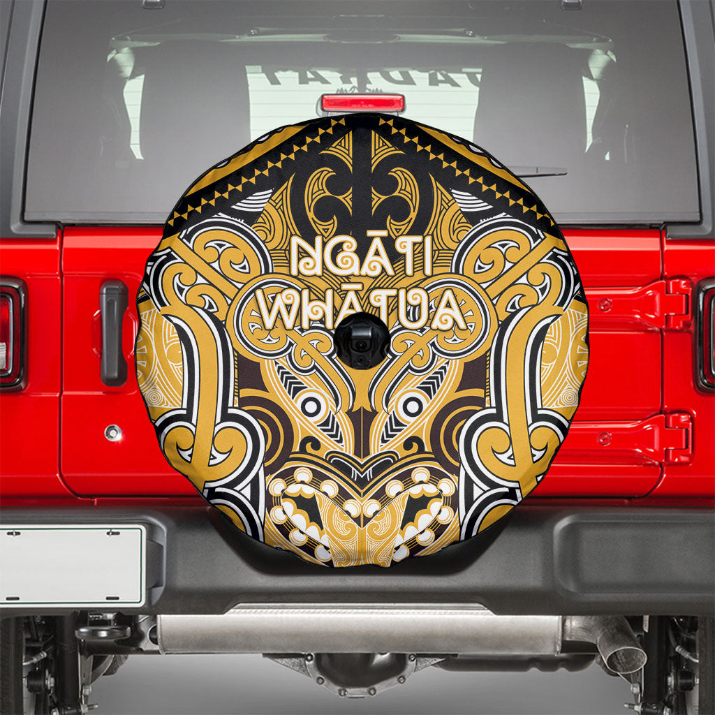 Aotearoa Iwi Ngati Whatua Spare Tire Cover Maori Kowhaiwhai Pattern