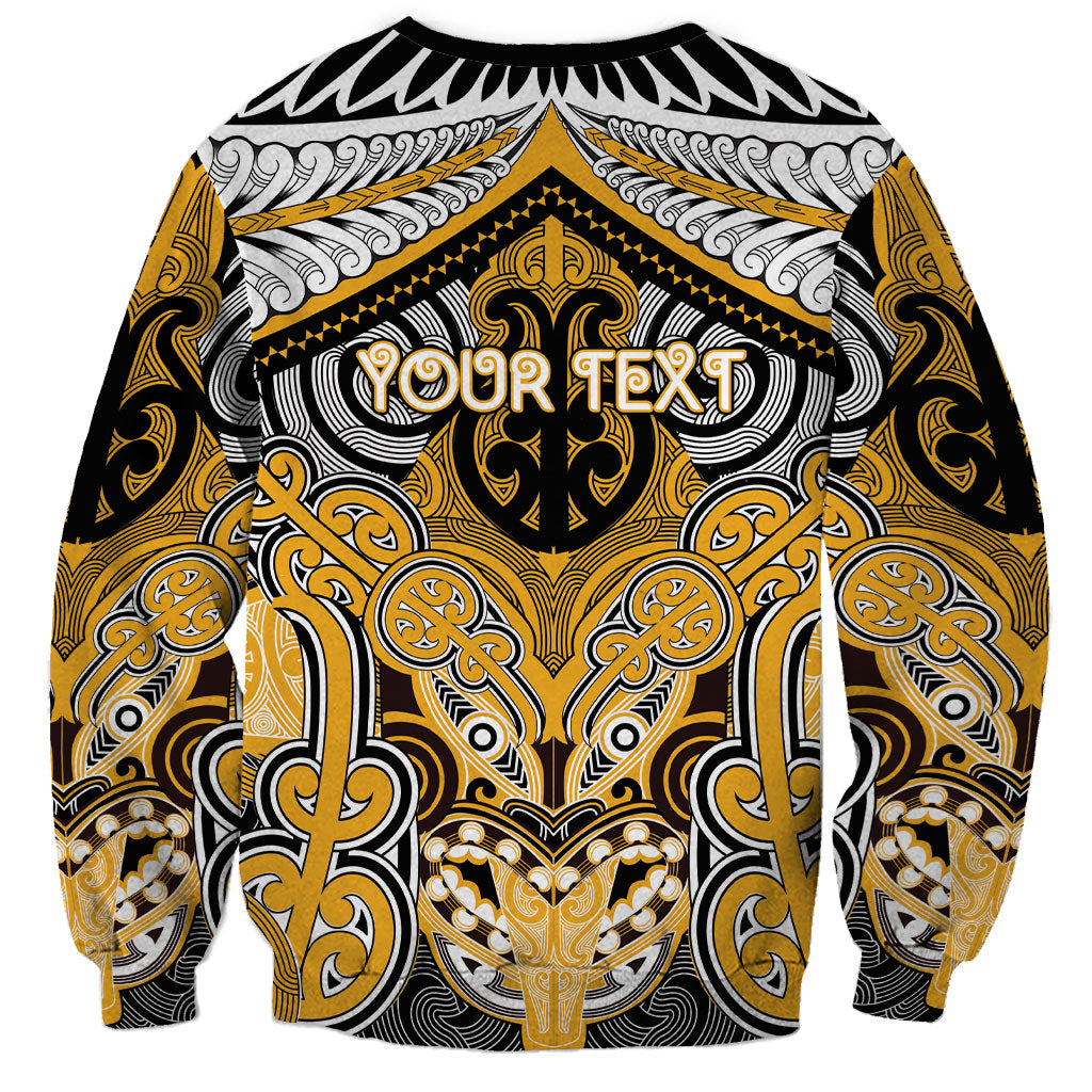 Aotearoa Iwi Ngati Whatua Personalised Sweatshirt Maori Kowhaiwhai Pattern