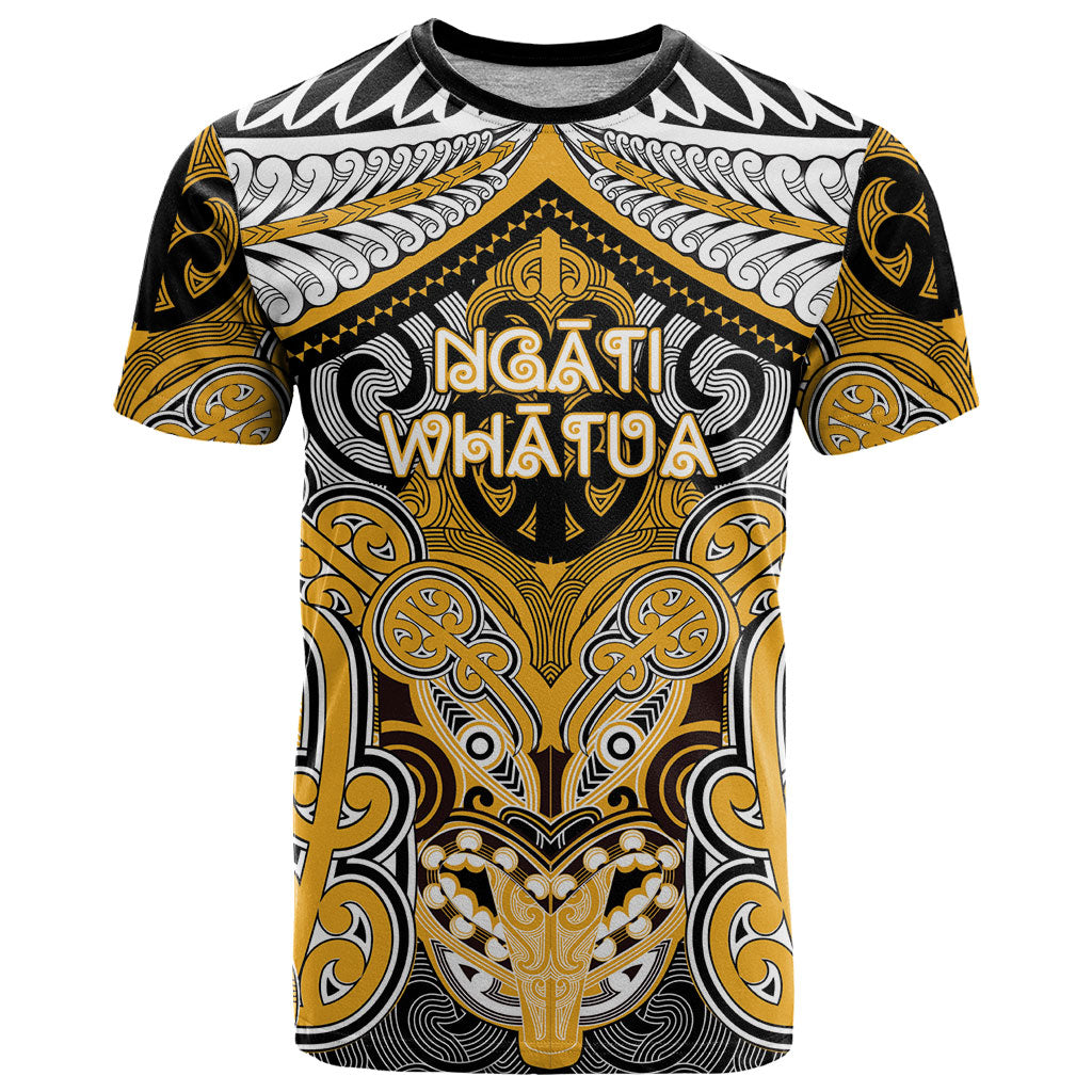 Aotearoa Iwi Ngati Whatua Personalised T Shirt Maori Kowhaiwhai Pattern