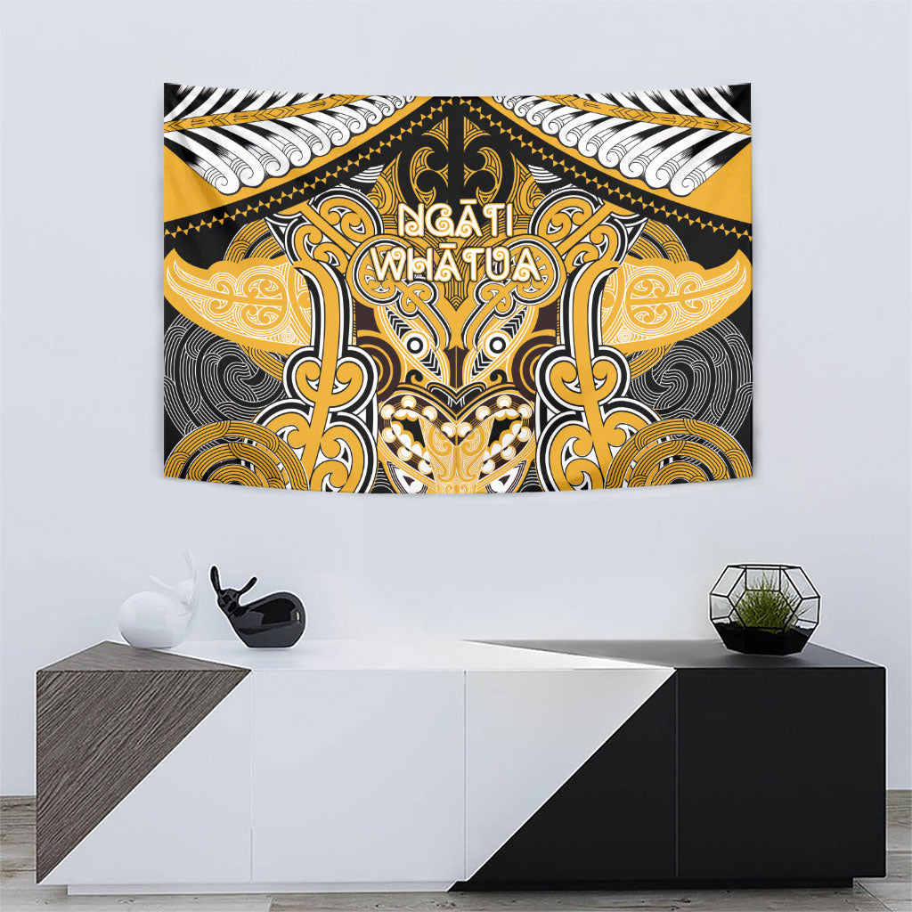 Aotearoa Iwi Ngati Whatua Tapestry Maori Kowhaiwhai Pattern