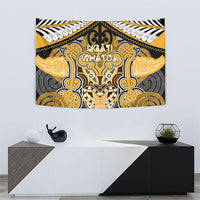 Aotearoa Iwi Ngati Whatua Tapestry Maori Kowhaiwhai Pattern