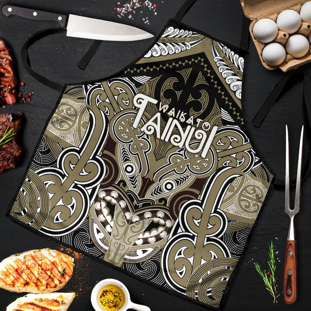 Aotearoa Iwi Waikato Tainui Apron Maori Kowhaiwhai Pattern
