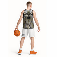 Aotearoa Iwi Waikato Tainui Personalised Basketball Jersey Maori Kowhaiwhai Pattern
