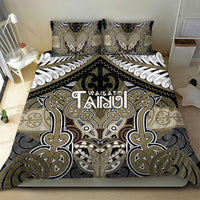 Aotearoa Iwi Waikato Tainui Bedding Set Maori Kowhaiwhai Pattern