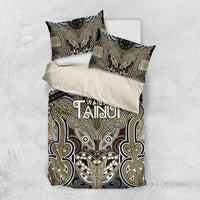 Aotearoa Iwi Waikato Tainui Bedding Set Maori Kowhaiwhai Pattern