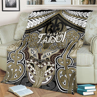 Aotearoa Iwi Waikato Tainui Blanket Maori Kowhaiwhai Pattern
