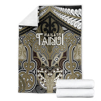 Aotearoa Iwi Waikato Tainui Blanket Maori Kowhaiwhai Pattern