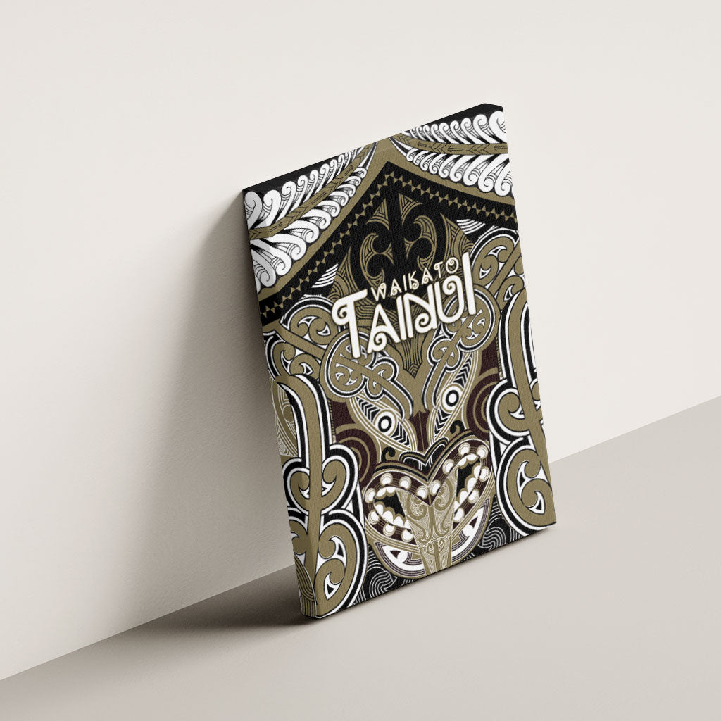 Aotearoa Iwi Waikato Tainui Canvas Wall Art Maori Kowhaiwhai Pattern