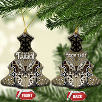 Aotearoa Iwi Waikato Tainui Personalised Ceramic Ornament Maori Kowhaiwhai Pattern