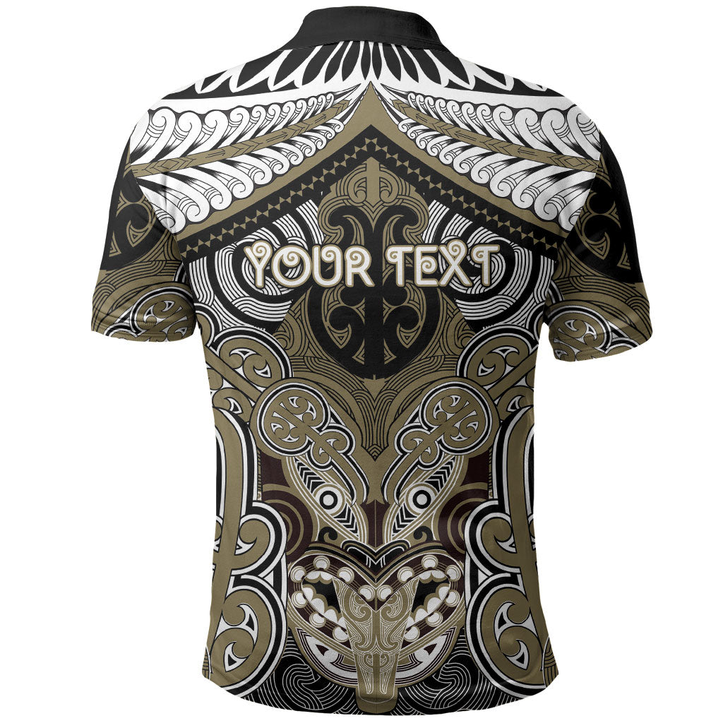 Aotearoa Iwi Waikato Tainui Personalised Polo Shirt Maori Kowhaiwhai Pattern