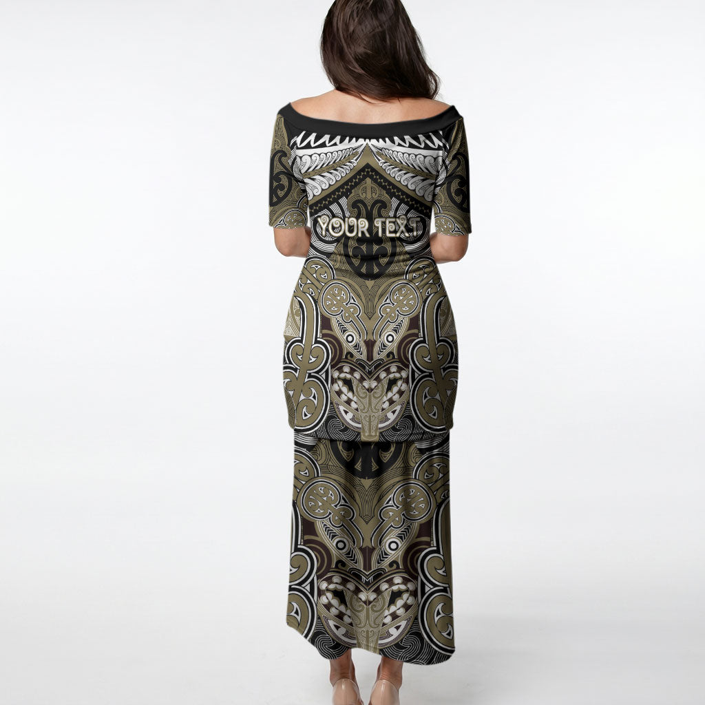 Aotearoa Iwi Waikato Tainui Personalised Puletasi Maori Kowhaiwhai Pattern