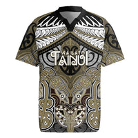 Aotearoa Iwi Waikato Tainui Personalised Rugby Jersey Maori Kowhaiwhai Pattern