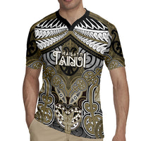 Aotearoa Iwi Waikato Tainui Personalised Rugby Jersey Maori Kowhaiwhai Pattern