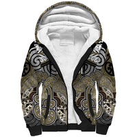 Aotearoa Iwi Waikato Tainui Personalised Sherpa Hoodie Maori Kowhaiwhai Pattern