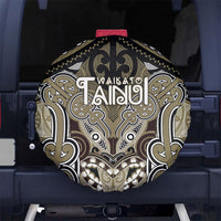 Aotearoa Iwi Waikato Tainui Spare Tire Cover Maori Kowhaiwhai Pattern