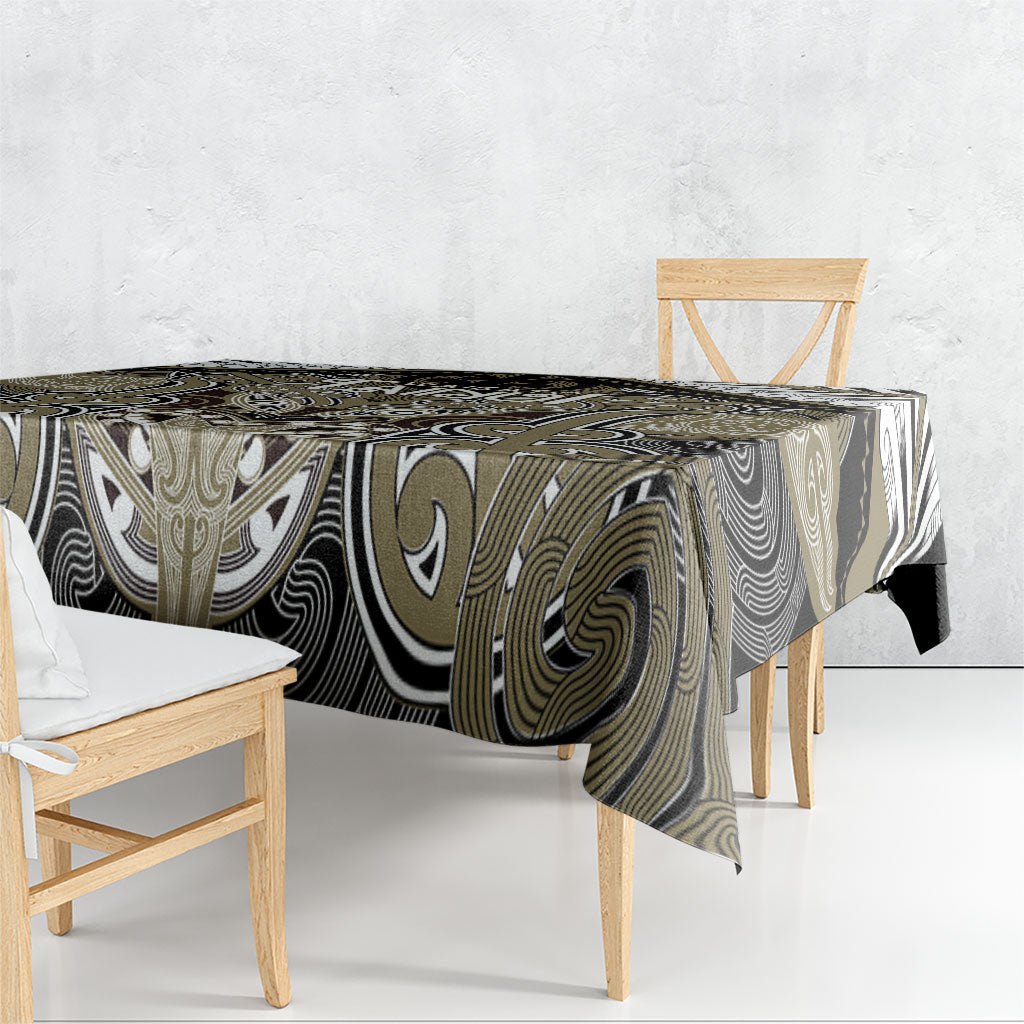 Aotearoa Iwi Waikato Tainui Tablecloth Maori Kowhaiwhai Pattern