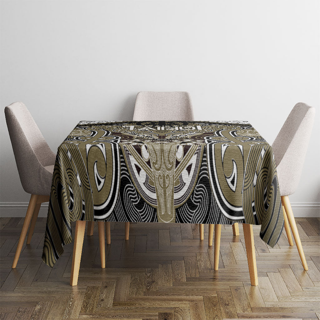 Aotearoa Iwi Waikato Tainui Tablecloth Maori Kowhaiwhai Pattern