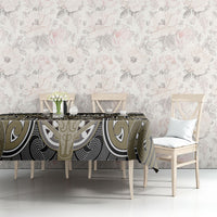 Aotearoa Iwi Waikato Tainui Tablecloth Maori Kowhaiwhai Pattern