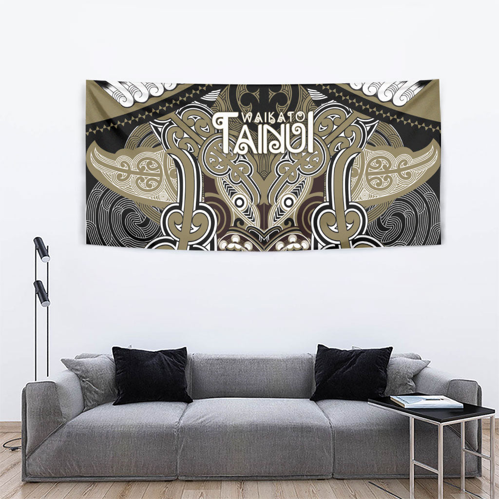 Aotearoa Iwi Waikato Tainui Tapestry Maori Kowhaiwhai Pattern