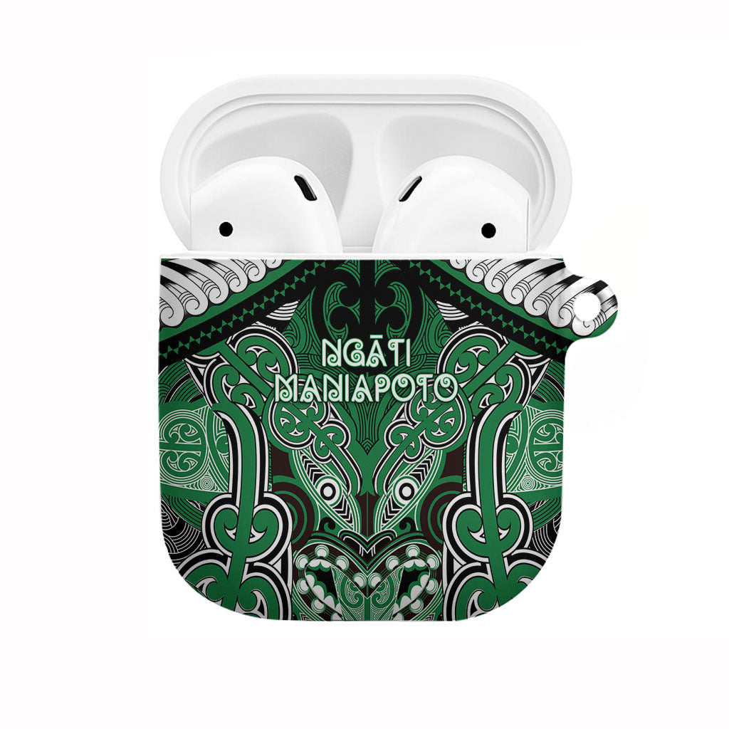 Aotearoa Iwi Ngati Maniapoto AirPods Case Maori Kowhaiwhai Pattern