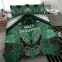 Aotearoa Iwi Ngati Maniapoto Bedding Set Maori Kowhaiwhai Pattern