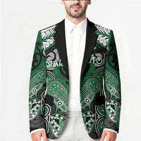 Aotearoa Iwi Ngati Maniapoto Personalised Blazer Maori Kowhaiwhai Pattern