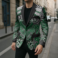 Aotearoa Iwi Ngati Maniapoto Personalised Blazer Maori Kowhaiwhai Pattern