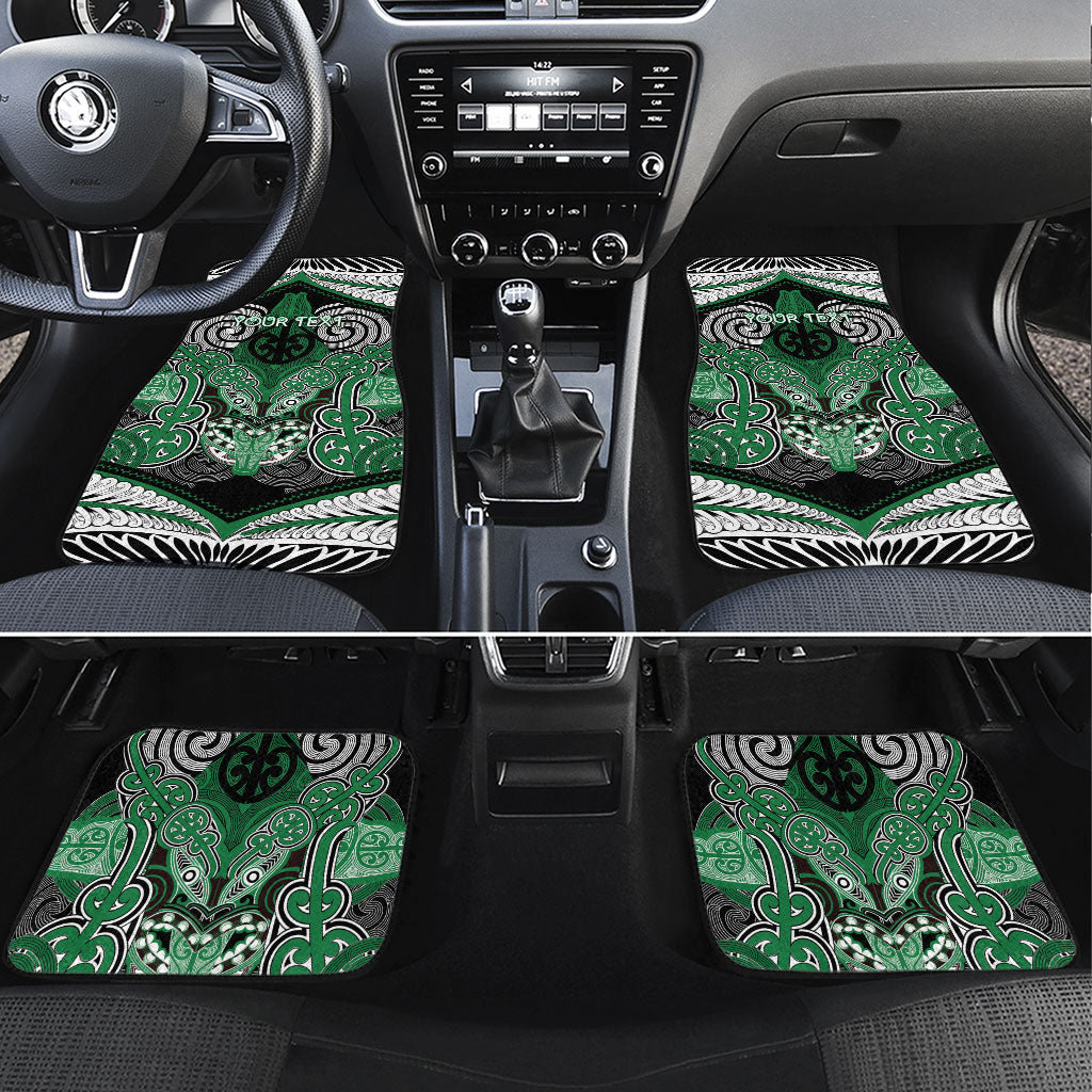 Aotearoa Iwi Ngati Maniapoto Personalised Car Mats Maori Kowhaiwhai Pattern