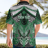 Aotearoa Iwi Ngati Maniapoto Personalised Hawaiian Shirt Maori Kowhaiwhai Pattern