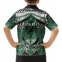 Aotearoa Iwi Ngati Maniapoto Personalised Hawaiian Shirt Maori Kowhaiwhai Pattern