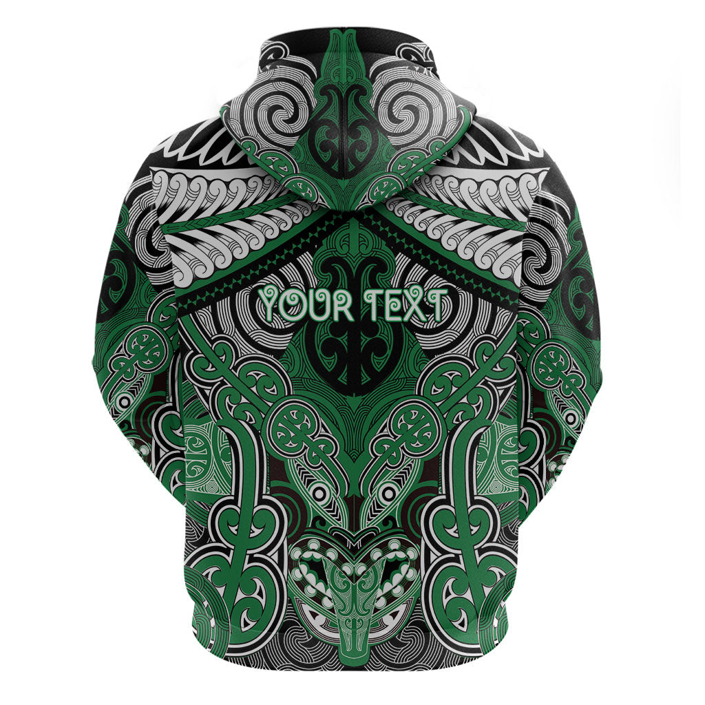 Aotearoa Iwi Ngati Maniapoto Personalised Hoodie Maori Kowhaiwhai Pattern