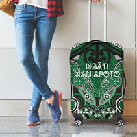 Aotearoa Iwi Ngati Maniapoto Luggage Cover Maori Kowhaiwhai Pattern