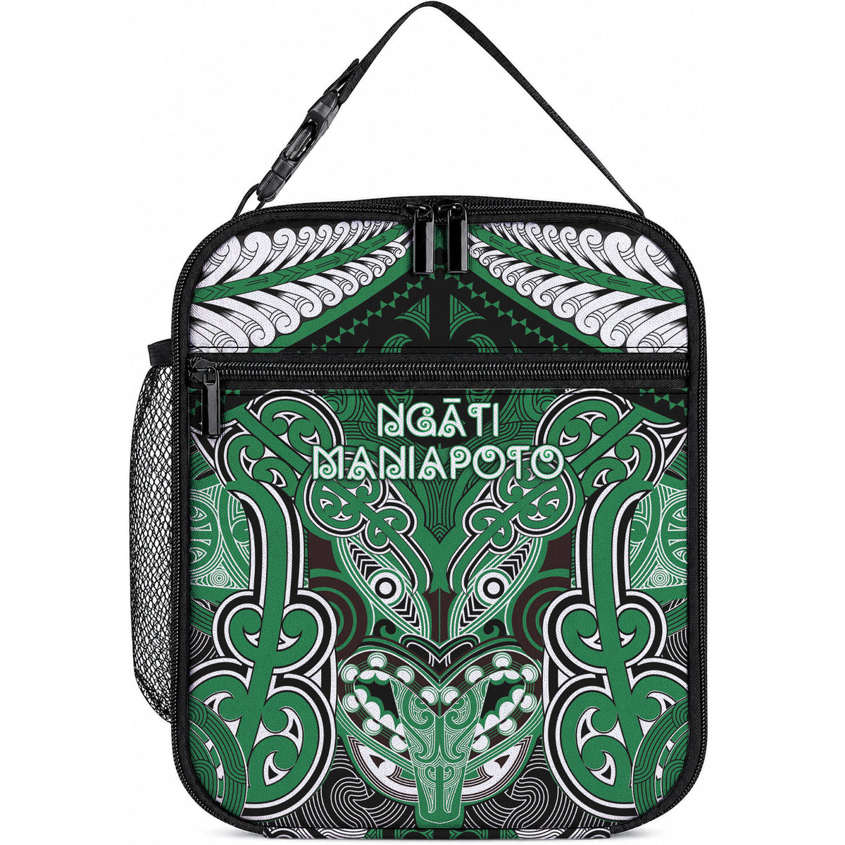 Aotearoa Iwi Ngati Maniapoto Lunch Bag Maori Kowhaiwhai Pattern