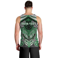 Aotearoa Iwi Ngati Maniapoto Personalised Men Tank Top Maori Kowhaiwhai Pattern