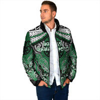 Aotearoa Iwi Ngati Maniapoto Personalised Padded Jacket Maori Kowhaiwhai Pattern