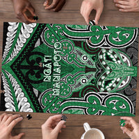 Aotearoa Iwi Ngati Maniapoto Puzzle Maori Kowhaiwhai Pattern